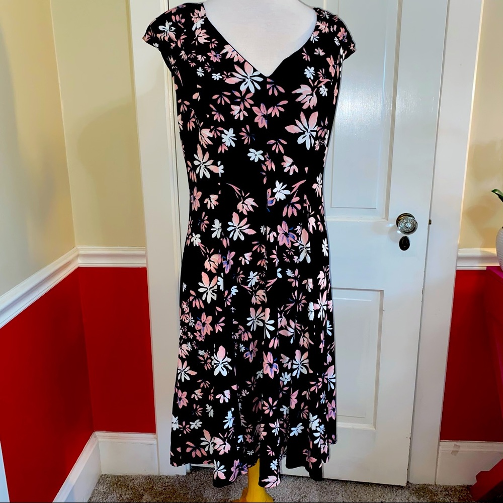 London Times fit and flare dress